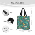 thumbnail image 3 of Balery Jungle Animals Bolsa de Mano para Mujeres con Cremallera, Bolsa de Gimnasio con Compartimentos, Bolsa para Laptop, Bolsa para Trabajo, 3 of 7