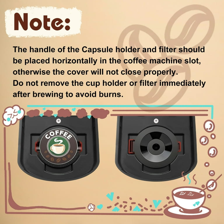 Bluebow Single Serve Coffee Maker for K Cup & Ground Coffee& Bluebow Single Serve Coffee Maker for K Cup & Ground Coffee&