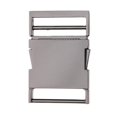 thumbnail image 2 of Youkk Metal Bag Webbing Belt Buckle Clip Clasp Stylish and Sturdy Gray black Inner diameter 38mm 1Set, 2 of 6