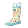 thumbnail image 2 of Oaki Kids Waterproof Rubber Rain Boots with Easy-On Handles, 2 of 3