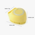 thumbnail image 3 of XMMSWDLA Silicone Massage Exfoliating Bath Shower Brush with Soap Dispenser Bath & Body Brushes Wash Scrubber Deep Cleaning for Women Men Children, 3 of 7