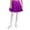 Purple, variant on vastwit Kids Girls Shiny Metallic High Waist Pleated Skirt Athletic Jazz Hip Hop Dance Skater Skort Black XS