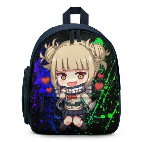 My Hero Academia Himiko Toga Backpack Cute Print Daypack Lightweight Casual Backpack Travel Hiking Backpacks