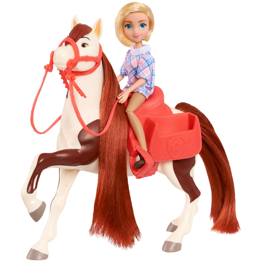 DreamWorks Spirit Riding Free Collector Doll & Horse, Abigail & Boomerang, Ages 3 + Walmart
