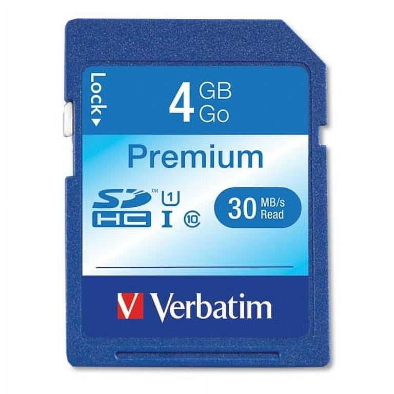 4GB Premium SDHC Memory Card, UHS-I U1 Class 10, Up to 30MB/s Read Speed 4GB Premium SDHC Memory Card, UHS-I U1 Class 10, Up to 30MB/s Read Speed