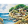 thumbnail image 2 of de Jong, Johan 14x11 White Modern Wood Framed Museum Art Print Titled - A sailors tranquillity, 2 of 4