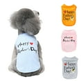 thumbnail image 1 of shenmeida Pet Vest High Elasticity Tear-Resistant Decorating Dog Clothes Cute Vest Shirt Costume Outfits for Home Wear, 1 of 7