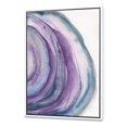 thumbnail image 1 of Watercolor Geode I - Farmhouse Framed Canvas, 1 of 3
