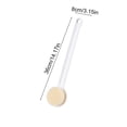 thumbnail image 3 of Long Handle Shower Brush for Back Exfoliating - Soft Bristle Bath Brush for Body Cleansing, Daily Skin Care, and Scrubbing - Extended Reach Back Scrubber - 1 Pack, 3 of 6