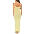 thumbnail image 4 of Coduop Women's Summer Spaghetti Strap Sexy Sleeveless Bodycon Party Cocktail Dress, 4 of 5