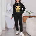 thumbnail image 5 of Bendy And The Ink Machine 2 Piece Outfits Hoodie Sweatsuits Set Sweatpants Long Sleeve Sweatshirt Matching Joggers Tracksuit Sets, 5 of 7