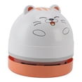 thumbnail image 1 of Desktop Vacuum Cleaner Mini Table Dust Vaccum Cleaner Portable Table Dust Sweeper with Vacuum Nozzle Cleaning Brush for Cleaning Dust Crumbs Computer Car, 1 of 8