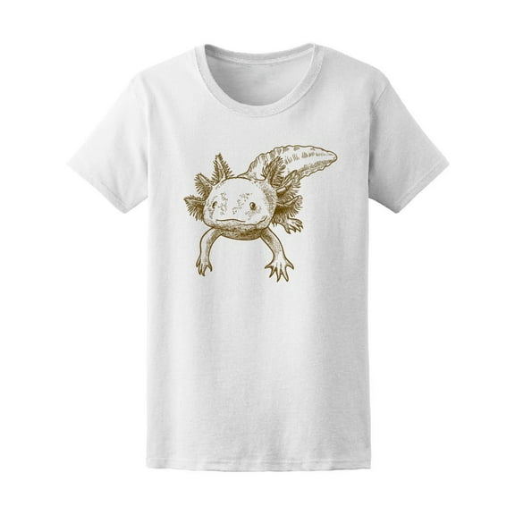 Axolotl Salamander T-Shirt Men -Image by Shutterstock, Male XX-Large