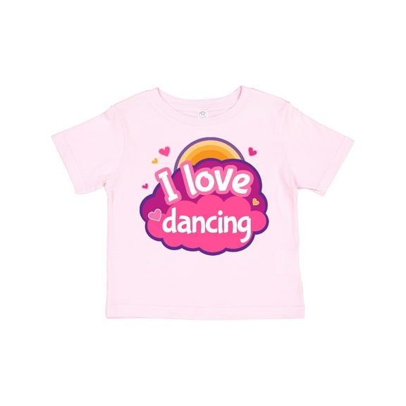 Inktastic I Love Dancing Dance Teacher Girls Toddler T-Shirt