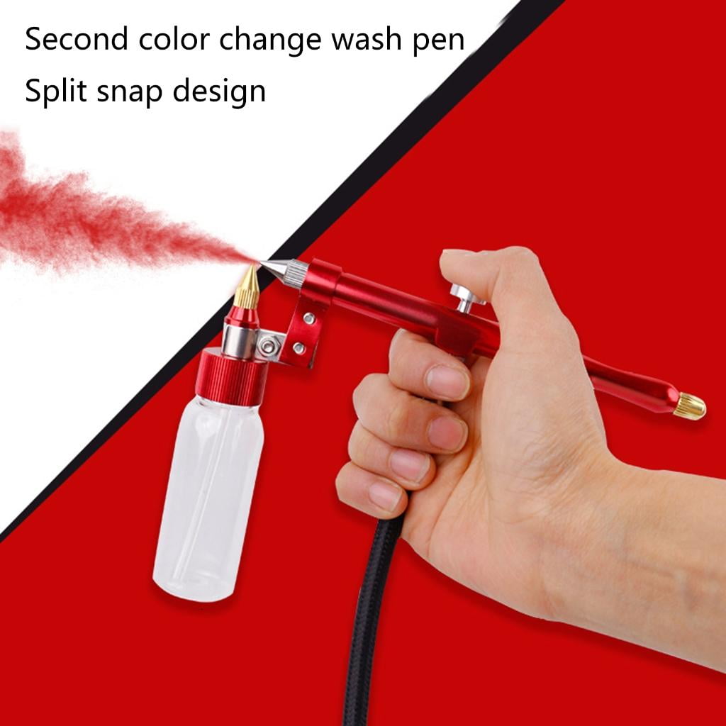 Lerpwige Airbrush Compressor Guns Portable Airbrush Kit for Cake Decorating Makeup