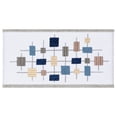 thumbnail image 2 of Authentic Hotel and Spa  Turkish Cotton Squares Embroidered Light Grey 3-piece Towel Set, 2 of 4