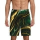 thumbnail image 1 of Fotbe Green Marble Pantalones Cortos de Pijama para Hombre, Ropa de Dormir, Pantalones de Pijama Cortos para Hombre-Small, 1 of 6