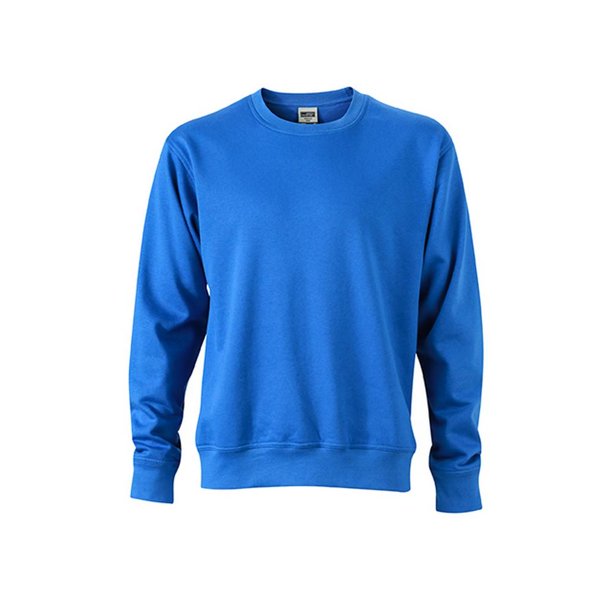 James and Nicholson - Sudadera de trabajo unisex (Azul Real)