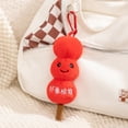 thumbnail image 2 of Cartoon Snacks Plush Toys Cute Sunflower Seed Chestnut HangingToys Funny Keychain Bags Decor, 2 of 5