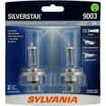 thumbnail image 1 of Sylvania 9003 SilverStar Halogen Headlight Bulb, 2 Pack, Compatible with Multiple Cars, 1 of 10