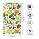 thumbnail image 2 of Fotbe Vegetables2 Toalla Premium con Patrón, Toalla de Microfibra de Secado Rápido, Ligera y Altamente Absorbente (27.5x16in), Ideal para Uso Diario, 2 of 6