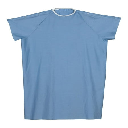 Briggs Healthcare Convalescent Gown with Snap and Hook Closure 532-8030-0139