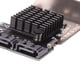 thumbnail image 2 of Tarjeta De Expansion Computadora De Escritorio Pci-E 1X A Sata3.0 2 Port Riser 6Gbps Adaptador Pci Express, 2 of 5
