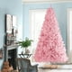 thumbnail image 2 of Árbol de Navidad Topeakmart artificial rosa de 2,3 m con soporte, 2 of 9