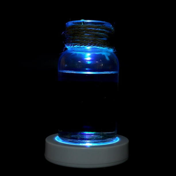 LHCER Lumière LED, dessous de verre brillant pour la fête ou le