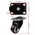 thumbnail image 2 of Caster Wheels Online Best Service Swivel, goma de 1.5 pulgadas, paquete de 24 unidades, 2 of 8