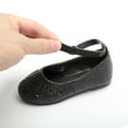 thumbnail image 5 of ESTINE Flower Female Dress Shoes Toddler Girl Mary Jane Flats Black 6M, 5 of 7