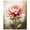 Gallery Wrapped, variant on Petal Prism Protea I Canvas Print Spring Wall Decor by Art Remedy, Gold Frame, 36 x 45