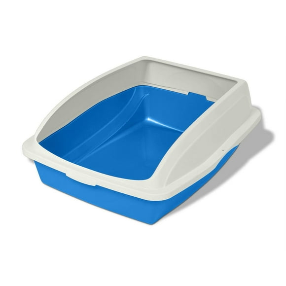 Van Ness Bac à litière pour chat encadré, grand 19 po x 15.13 po x 8 po