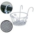 thumbnail image 2 of Support de Jardinière sur Rambarde, Support Suspendu pour Fleurs, Balcon, Terrasse, Clôture, Support pour Pots de Plantes et Fleurs pour Usage Intérieur et Extérieur, 2 of 5