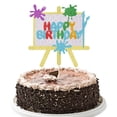thumbnail image 4 of Tablero para pintar y dibujar Cake Topper YUINYO Happy Birthday, 4 of 8