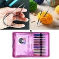 thumbnail image 4 of Interchangeable Needle Circular Knitting Needle Set with Case and Accessories Circular Needle 3.0-8.0mm, 4 of 10