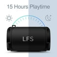 thumbnail image 6 of LFS Portable Bluetooth Speakers, Wireless Mini Speaker Waterproof Shower Speaker, 15H Playtime, TWS Pairing, RGB Lights, Small Speakers for Travel, Home, Beach, Outdoor, 6 of 8