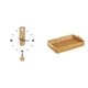 thumbnail image 1 of Cesta de almacenamiento y reloj de pared sin , decoración de pared ligera, 1 of 9