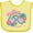 Banana, variant on Inktastic Nonna Loves Me Girls Granddaughter Rainbow Girls Baby Bib
