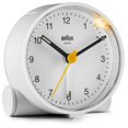 thumbnail image 1 of Reloj despertador Braun Classic analógico con despertador y luz BC01W, 1 of 9