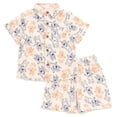 thumbnail image 1 of Conjunto de camisa y pantalones cortos Bluey Bingo de gasa de algodón para niños pequeños, 1 of 4