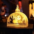 thumbnail image 3 of Kezqiaxn Halloween Pumpkin Lights New Pumpkin Lamps Luminous Lantern Halloween Night Light Cage Bar Room Table Home Decoration, 3 of 3