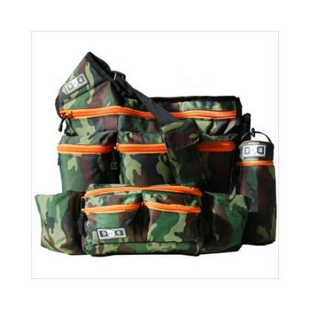 Diaper Dude Dad Survival Diaper Bag Kit in Camouflage Green - www.bagssaleusa.com