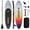 White, variant on MSEASFREE Inflatable Paddle Board Stand up Paddle Board 10' SUP Board for Youth & Adults