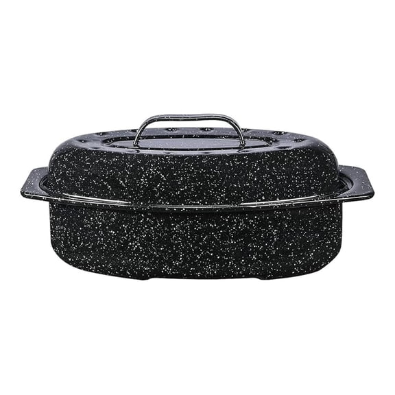 Covered Oval Roaster