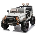 thumbnail image 2 of Ambifirner 2 Seater 24V Kids Ride on Truck Car for Girls, Electric Off-Road Vehicles w/Forward and Reverse Functions, 2WD SUV w/Parent Remote Control,Battery Powered Truck for Toddlers Girls, 2 of 7