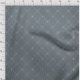 thumbnail image 3 of oneOone Polyester Lycra Fabric Ogee Flame Stitch Fabric Prints By Yard 56 Inch Wide, 3 of 4