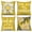 Color-3, variant on Spring Summer Flowers Yellow Throw Pillow Covers 18x18 Set of 4,Sweet Home Bless Decorative Pillow Cases for Bedroom Sofa Couch