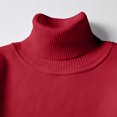 thumbnail image 4 of HaoXianJian Mens Mock Turtleneck Long Sleeve T-Shirts Solid Color Basic Slim Fitted Pullover Tees Casual Soft Comfort Big & Tall Shirts Casual T Shirts Lightweight Sweaters Size 2X 3X, 4 of 6