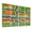 Color 4, variant on Classroom 8 Pack Art Acoustic Panels Sound Absorbing Cute Colorful Smiling Geometric Shapes Friendly Faces Decorative Soundproof Wall Panels Self Adhesive for Nursery Kids Game Room 48"x32"